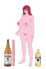 ミツカン酢と酢の匂いのする裸のお母さんになったエルザ・スカーレット