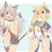 つけるもんつけてない2人かわいい