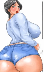 ホットパンツで少年を誘惑