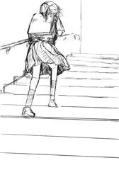 駅の階段　構想案