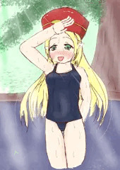 ミストレのオルレアンちゃんスク水
