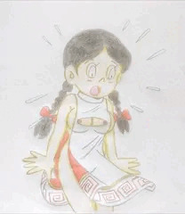 「女の制服は ちょっとデザインを かえてみた。」５