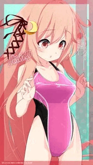 競泳水着「卯月(艦これ)」240714
