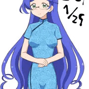 チャイナドレスの青葉りんか