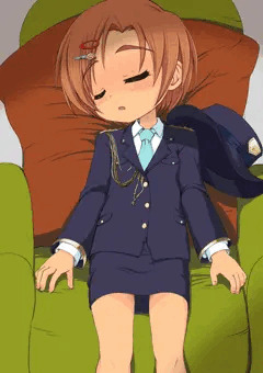 陽射しの中のかおる