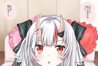 百鬼あやめちゃんとビデオ通話