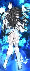 黒髪うつぶせさん