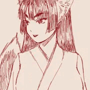 狐耳巫女様