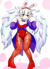 バニーのラフィーちゃん。