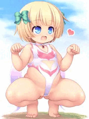ちんちんポーズDQ5王女ちゃん