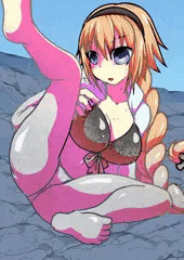 リクボ】FGOのジャンヌ・ダルク　小便少女像化（石化）