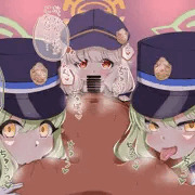 ヒカリ&ノゾミ&アオバ　W乳首舐めフェラ