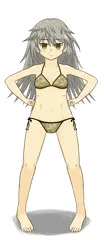 チヱ殿にもビキニ着てもらった