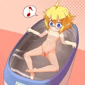 【断面注意】めゆーを眼鏡とか洗うアレに漬け込んでみた