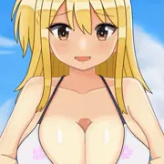 ルーシィの水着ズリ