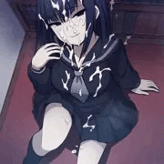 くろいひとにしろいもの