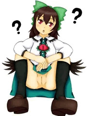 ぱんつ履き忘れたお空ちゃん