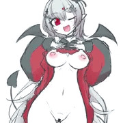 宵吸あけルさんR-18ファンアートラフ！