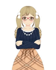メガネ有咲
