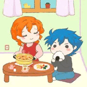ごはんたべて～