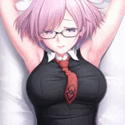 マシュにぶっかけ
