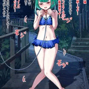 るしあちゃんと夜の散歩
