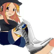 【セリフ追加】エクシス巡回兵（射精）-機械の少女が夢見た世界