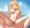 海の上で開脚フェイトさん
