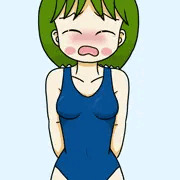 スク水糸目ちゃん（仮）（ワンドロ）