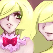 ルザミーネ落書き