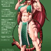 虎筋肉娘のキャラシ的な
