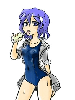 オリジナルのセーラー服娘