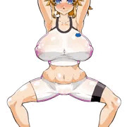 ガニ股ふみな