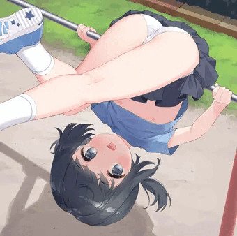 鉄棒で遊ぶうちの子💕