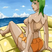 海の上でゆらゆら