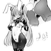 逆バニーミクさん