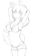 オリジナルケモ耳っ子ビキニホットパンツ