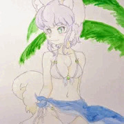 水着のマーニ