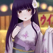 あいと浴衣