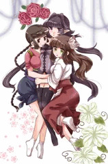 看板娘３人