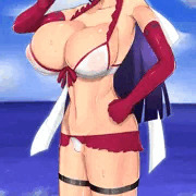 水着の性女マルタさん