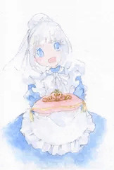 水彩メイド