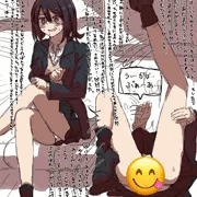 好きな女の子突き飛ばしてひっくり返してしまった…もちろんパンツは見えた♡