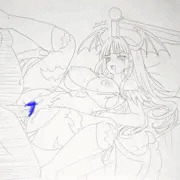 実は、初めてだったモリガン。