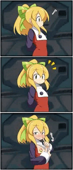 こっそり乳首ピアス見せてくるロールちゃん