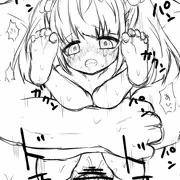 ロリっ子を羽交い締めで犯す巨漢