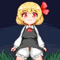 ルーミアちゃんの放尿