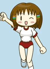 デフォルメ線目ちゃん（仮）