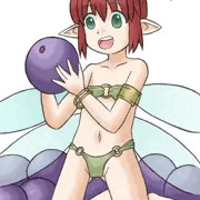 妖精さんと葡萄