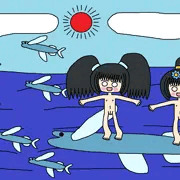 トビウオサーフィン